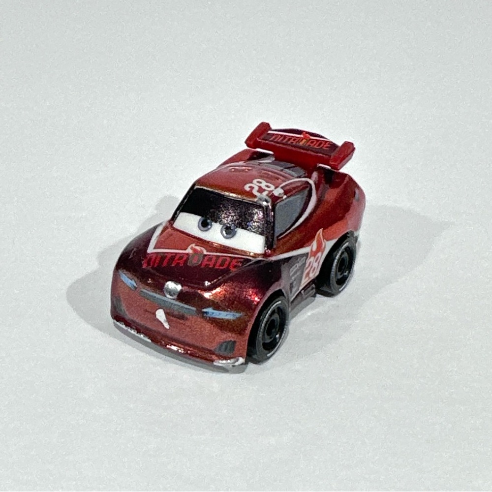 Disney Cars 3 Die-cast Mini Racer Metallic Tim Treadless #28 Nitroade